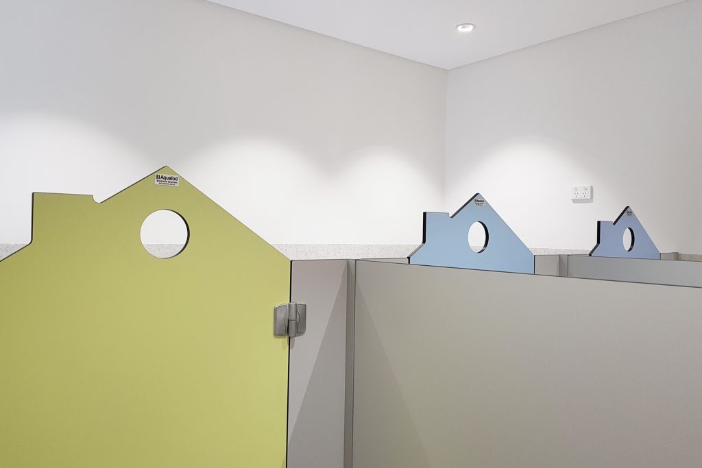 AQUALOO is Australia's Specialist in Commercial Toilet and Shower Partitions / Cubicles l Compact Laminate Lockers & Seating l Integrated Paneling System l Washroom Accessories