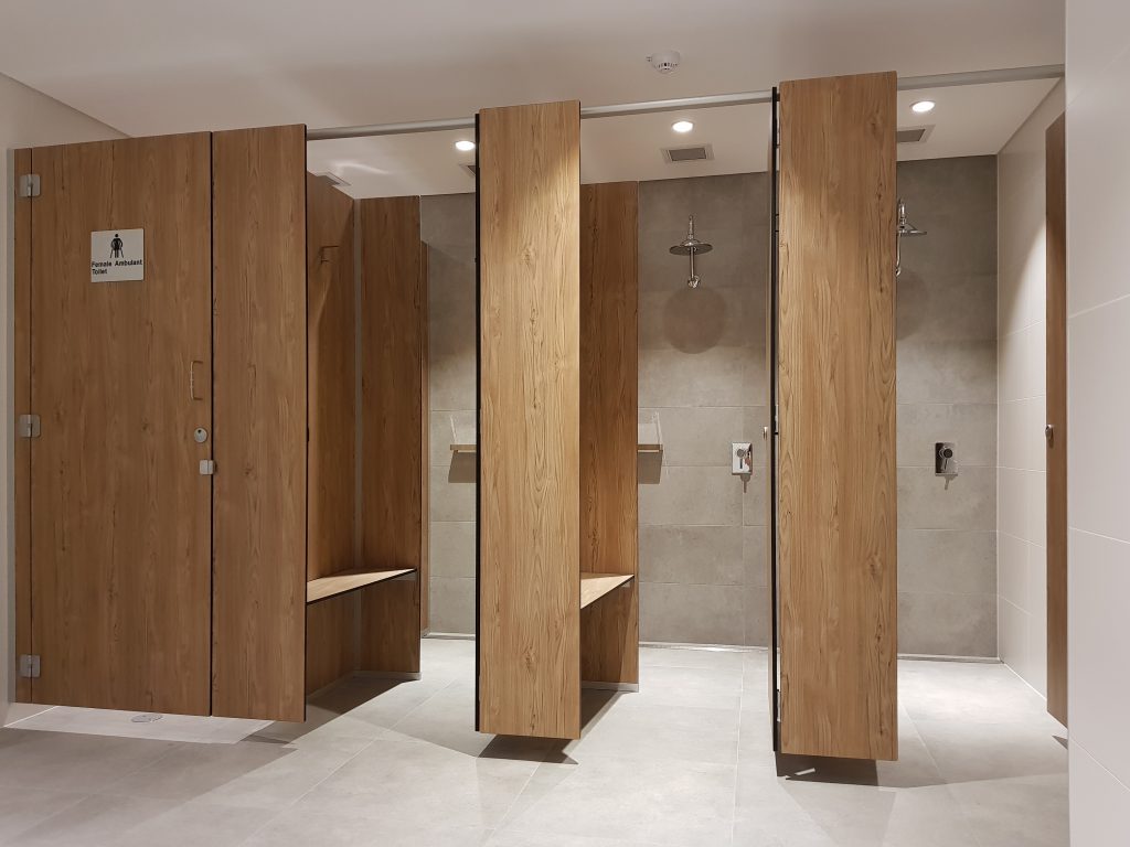 AQUALOO is Australia's Specialist in Commercial Toilet and Shower Partitions / Cubicles l Compact Laminate Lockers & Seating l Integrated Paneling System l Washroom Accessories