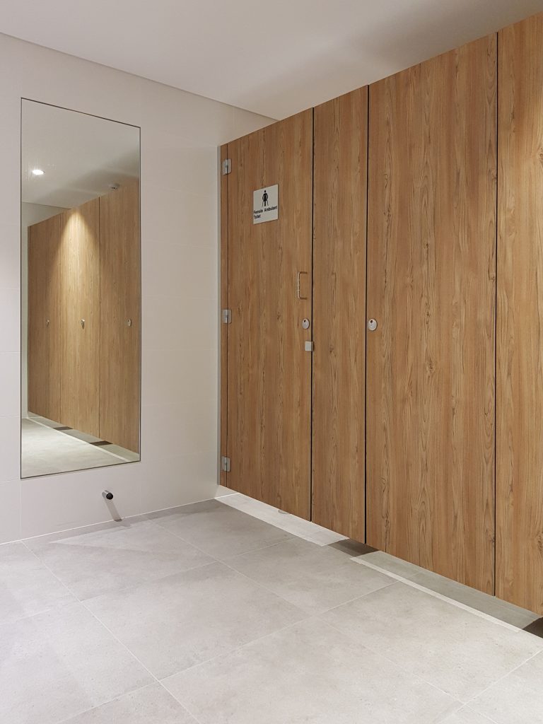 AQUALOO is Australia's Specialist in Commercial Toilet and Shower Partitions / Cubicles l Compact Laminate Lockers & Seating l Integrated Paneling System l Washroom Accessories