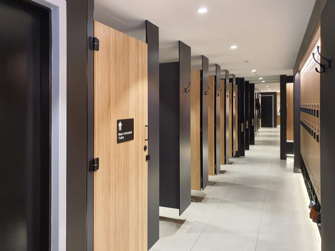 AQUALOO is Australia's Specialist in Commercial Toilet and Shower Partitions / Cubicles l Compact Laminate Lockers & Seating l Integrated Paneling System l Washroom Accessories