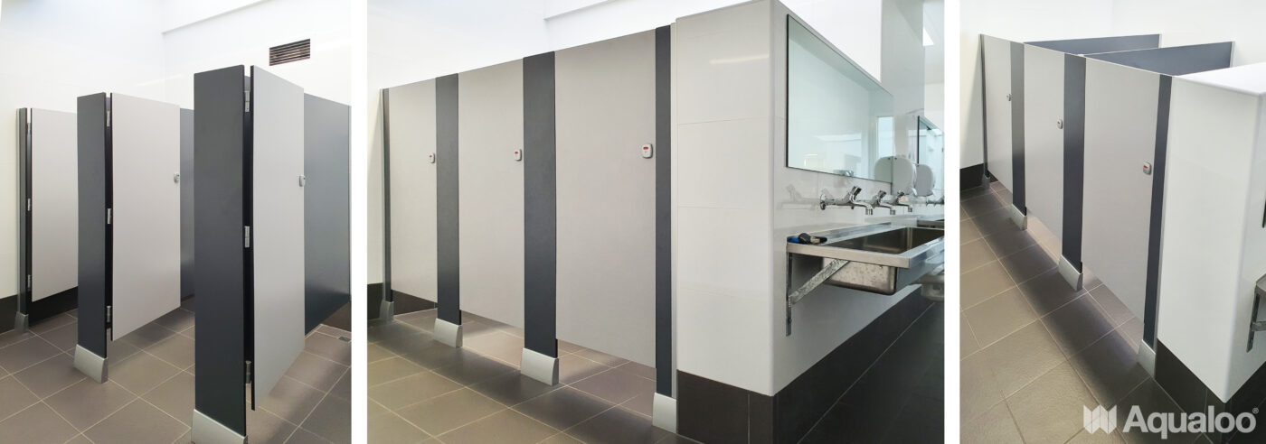 AQUALOO is Australia's Specialist in Commercial Toilet and Shower Partitions / Cubicles l Compact Laminate Lockers & Seating l Integrated Paneling System l Washroom Accessories