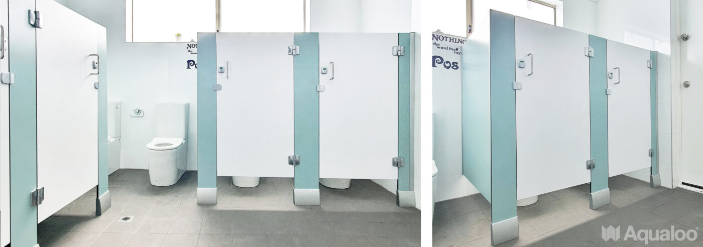 AQUALOO is Australia's Specialist in Commercial Toilet and Shower Partitions / Cubicles l Compact Laminate Lockers & Seating l Integrated Paneling System l Washroom Accessories