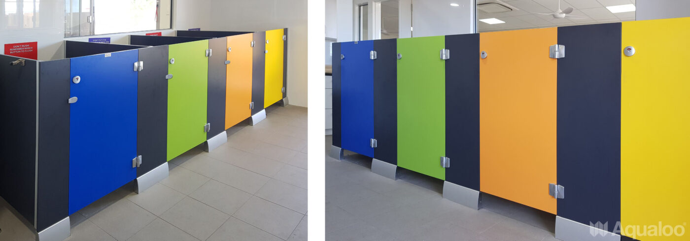 AQUALOO is Australia's Specialist in Commercial Toilet and Shower Partitions / Cubicles l Compact Laminate Lockers & Seating l Integrated Paneling System l Washroom Accessories
