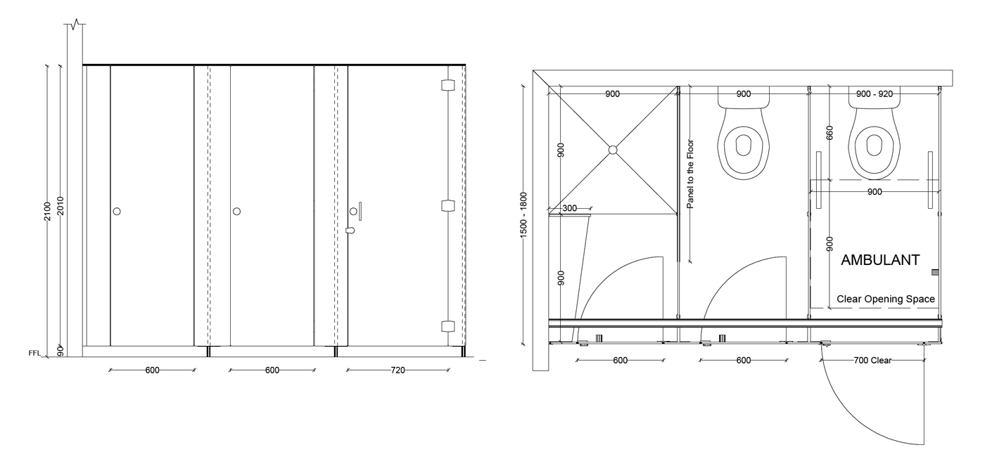 AQUALOO is Australia's Specialist in Commercial Toilet and Shower Partitions / Cubicles l Compact Laminate Lockers & Seating l Integrated Paneling System l Washroom Accessories