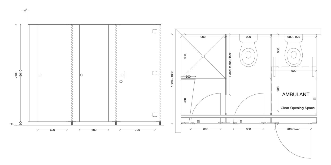 AQUALOO is Australia's Specialist in Commercial Toilet and Shower Partitions / Cubicles l Compact Laminate Lockers & Seating l Integrated Paneling System l Washroom Accessories