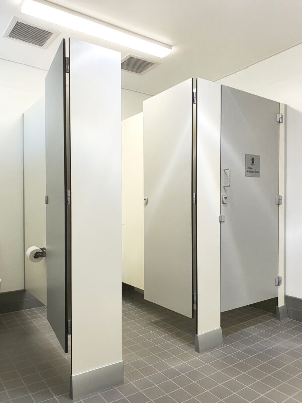 AQUALOO is Australia's Specialist in Commercial Toilet and Shower Partitions / Cubicles l Compact Laminate Lockers & Seating l Integrated Paneling System l Washroom Accessories