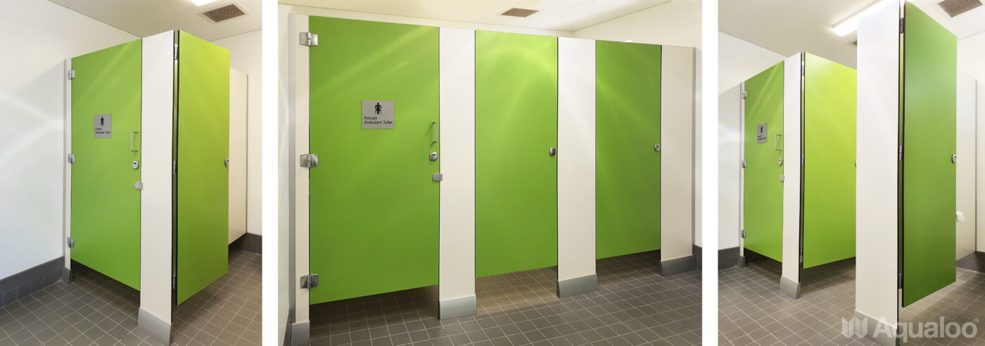AQUALOO is Australia's Specialist in Commercial Toilet and Shower Partitions / Cubicles l Compact Laminate Lockers & Seating l Integrated Paneling System l Washroom Accessories