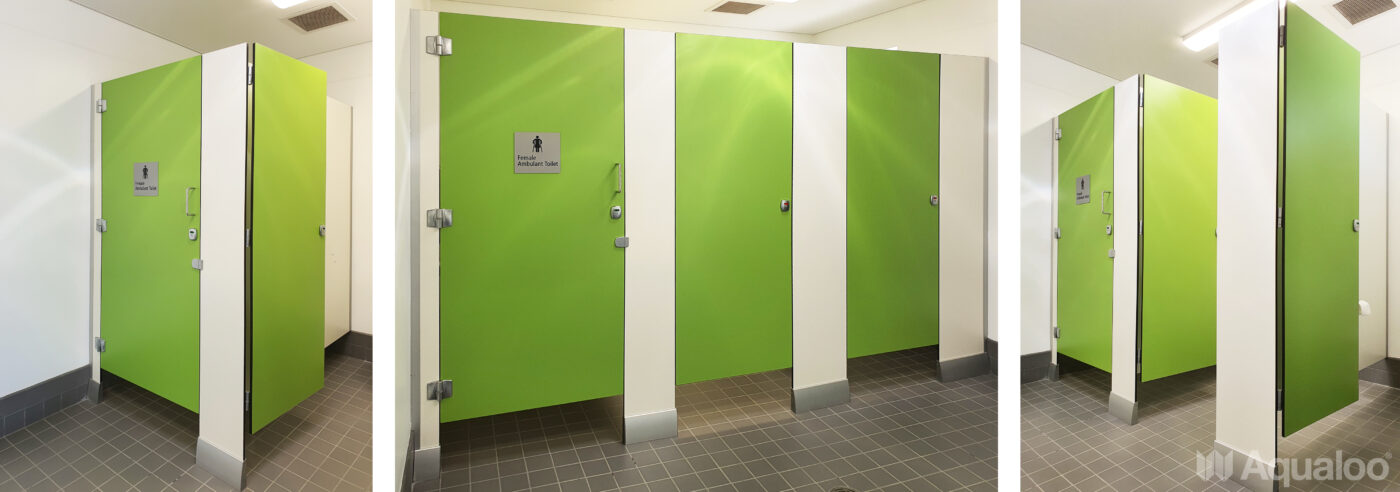 AQUALOO is Australia's Specialist in Commercial Toilet and Shower Partitions / Cubicles l Compact Laminate Lockers & Seating l Integrated Paneling System l Washroom Accessories