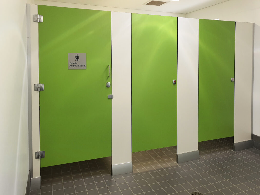AqualooLibertyLaminexJuicy AQUALOO Commercial Toilet Partitions