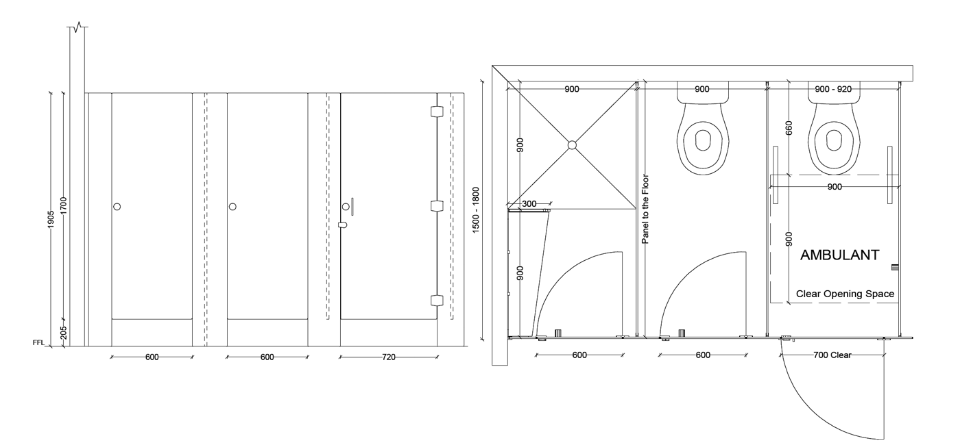AQUALOO is Australia's Specialist in Commercial Toilet and Shower Partitions / Cubicles l Compact Laminate Lockers & Seating l Integrated Paneling System l Washroom Accessories