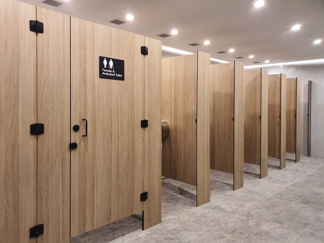 AQUALOO is Australia's Specialist in Commercial Toilet and Shower Partitions / Cubicles l Compact Laminate Lockers & Seating l Integrated Paneling System l Washroom Accessories