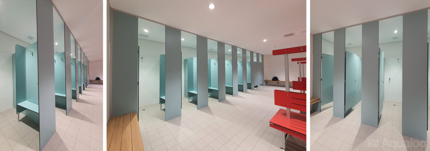AQUALOO is Australia's Specialist in Commercial Toilet and Shower Partitions / Cubicles l Compact Laminate Lockers & Seating l Integrated Paneling System l Washroom Accessories