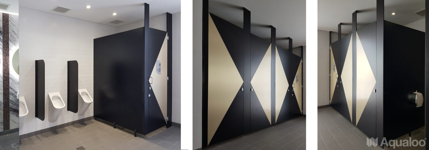 AQUALOO is Australia's Specialist in Commercial Toilet and Shower Partitions / Cubicles l Compact Laminate Lockers & Seating l Integrated Paneling System l Washroom Accessories