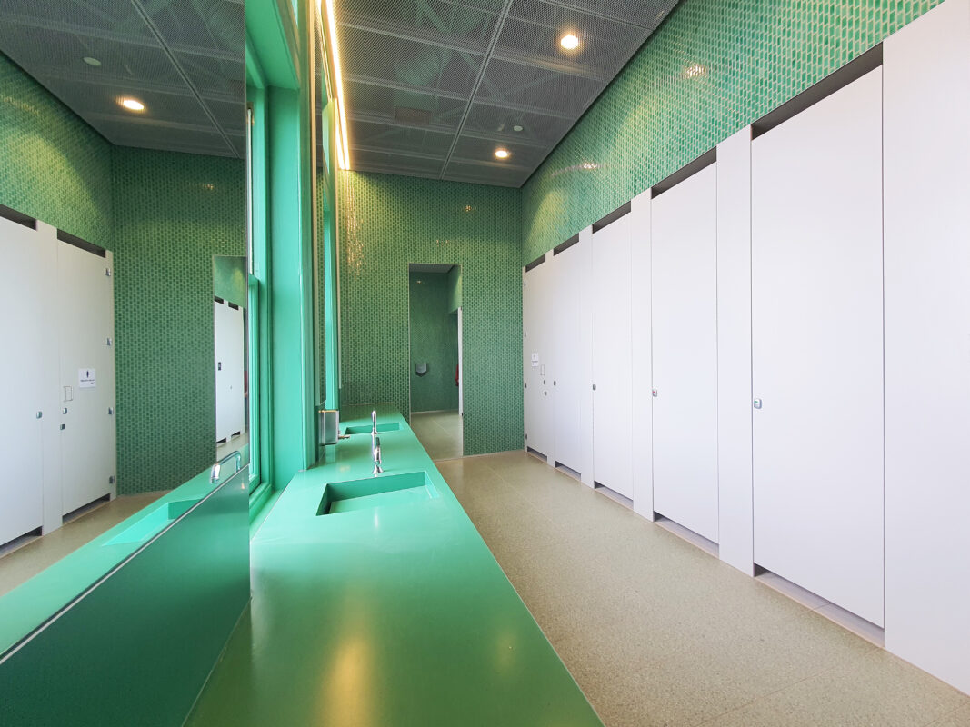 AQUALOO is Australia's Specialist in Commercial Toilet and Shower Partitions / Cubicles l Compact Laminate Lockers & Seating l Integrated Paneling System l Washroom Accessories