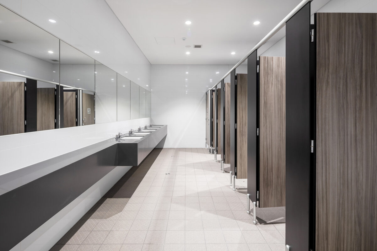 AQUALOO is Australia's Specialist in Commercial Toilet and Shower Partitions / Cubicles l Compact Laminate Lockers & Seating l Integrated Paneling System l Washroom Accessories