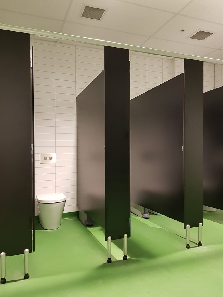 AQUALOO is Australia's Specialist in Commercial Toilet and Shower Partitions / Cubicles l Compact Laminate Lockers & Seating l Integrated Paneling System l Washroom Accessories