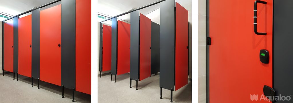 AQUALOO is Australia's Specialist in Commercial Toilet and Shower Partitions / Cubicles l Compact Laminate Lockers & Seating l Integrated Paneling System l Washroom Accessories