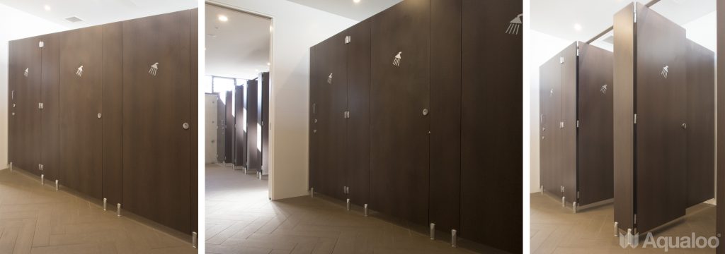 AQUALOO is Australia's Specialist in Commercial Toilet and Shower Partitions / Cubicles l Compact Laminate Lockers & Seating l Integrated Paneling System l Washroom Accessories