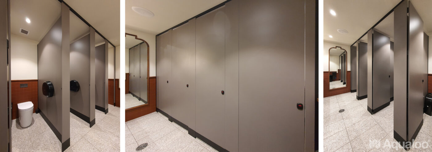 AQUALOO is Australia's Specialist in Commercial Toilet and Shower Partitions / Cubicles l Compact Laminate Lockers & Seating l Integrated Paneling System l Washroom Accessories