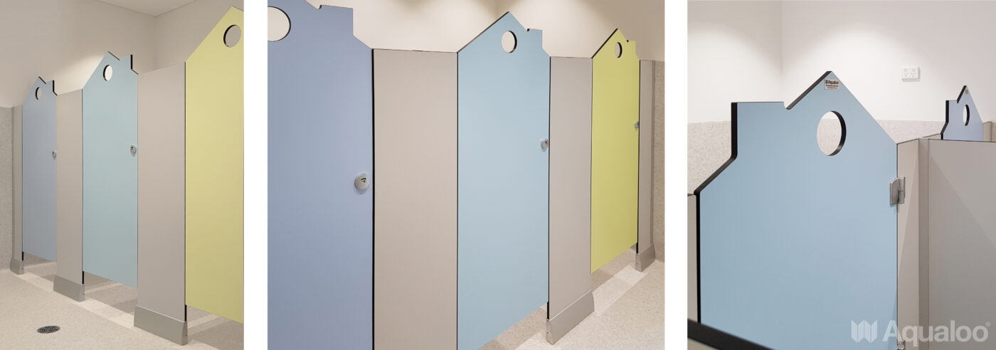 AQUALOO is Australia's Specialist in Commercial Toilet and Shower Partitions / Cubicles l Compact Laminate Lockers & Seating l Integrated Paneling System l Washroom Accessories