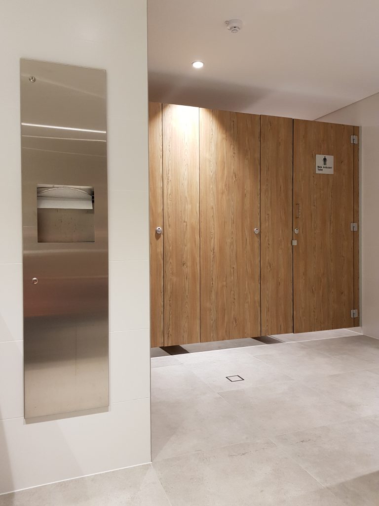 AQUALOO is Australia's Specialist in Commercial Toilet and Shower Partitions / Cubicles l Compact Laminate Lockers & Seating l Integrated Paneling System l Washroom Accessories