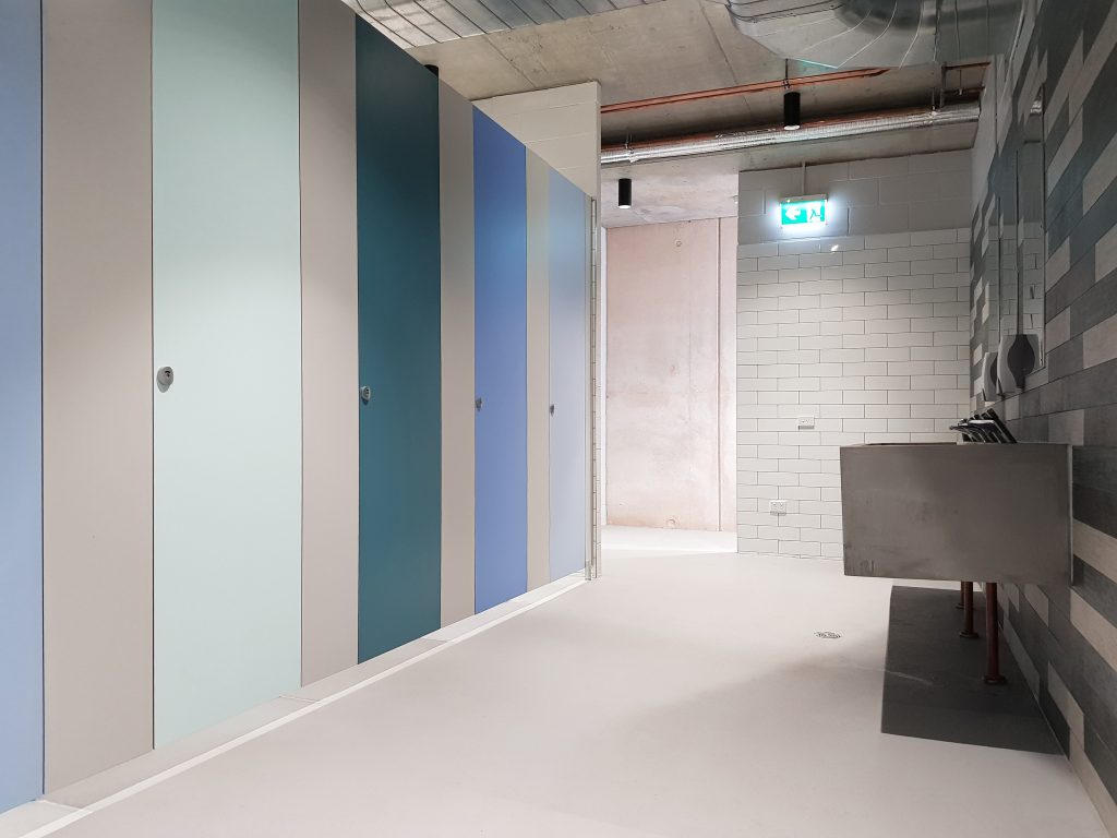 AQUALOO is Australia's Specialist in Commercial Toilet and Shower Partitions / Cubicles l Compact Laminate Lockers & Seating l Integrated Paneling System l Washroom Accessories