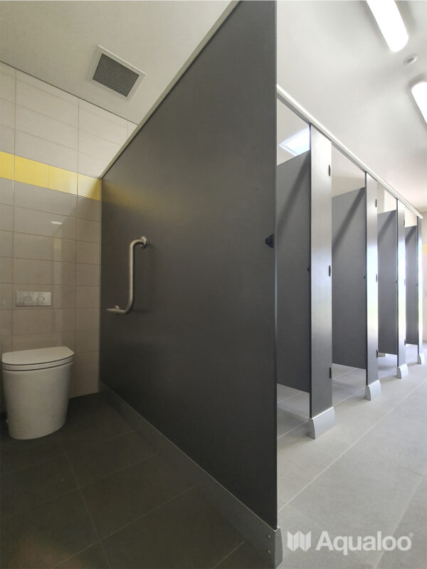 AQUALOO is Australia's Specialist in Commercial Toilet and Shower Partitions / Cubicles l Compact Laminate Lockers & Seating l Integrated Paneling System l Washroom Accessories