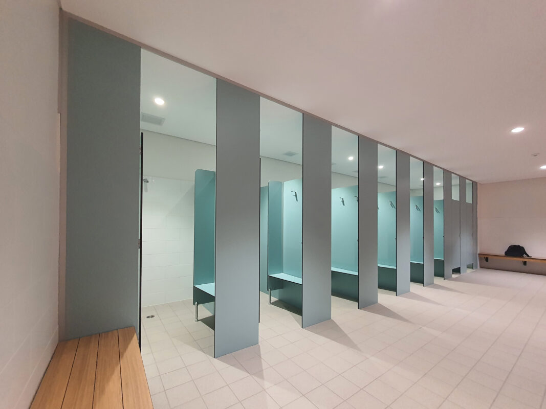 AQUALOO is Australia's Specialist in Commercial Toilet and Shower Partitions / Cubicles l Compact Laminate Lockers & Seating l Integrated Paneling System l Washroom Accessories
