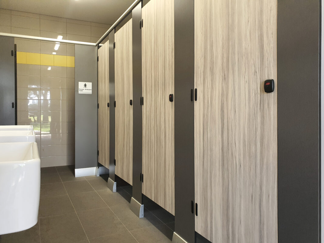AQUALOO is Australia's Specialist in Commercial Toilet and Shower Partitions / Cubicles l Compact Laminate Lockers & Seating l Integrated Paneling System l Washroom Accessories