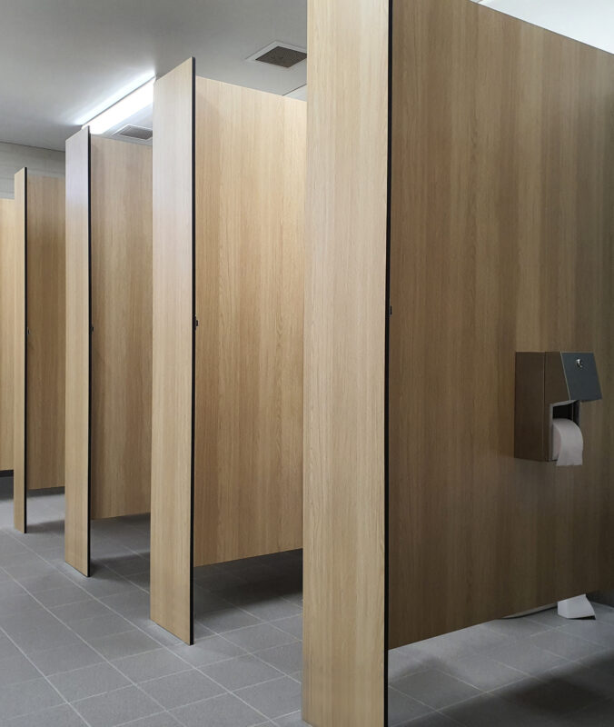 AQUALOO is Australia's Specialist in Commercial Toilet and Shower Partitions / Cubicles l Compact Laminate Lockers & Seating l Integrated Paneling System l Washroom Accessories
