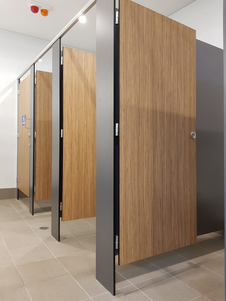 AQUALOO – Commercial Toilet Partitions & Shower Cubicles Specialist in Australia l Compact Laminate Lockers & Seating l Integrated Paneling System l Washroom Accessories