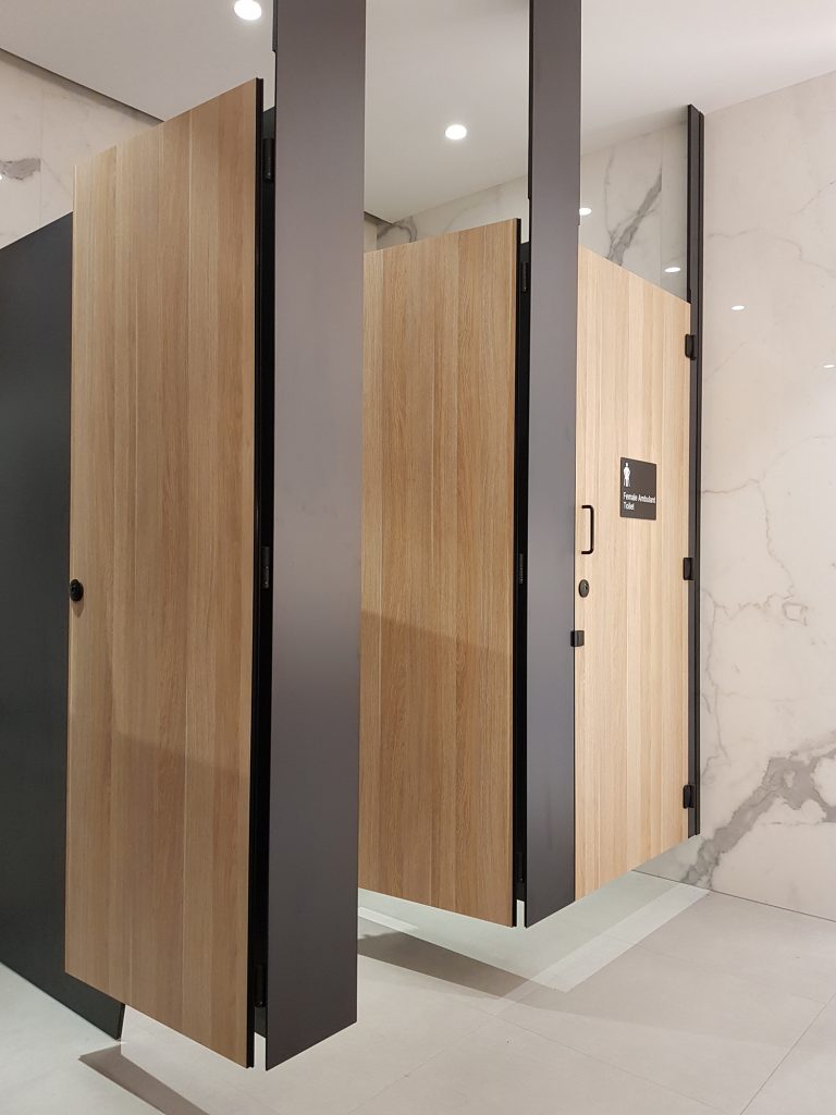 AQUALOO is Australia's Specialist in Commercial Toilet and Shower Partitions / Cubicles l Compact Laminate Lockers & Seating l Integrated Paneling System l Washroom Accessories