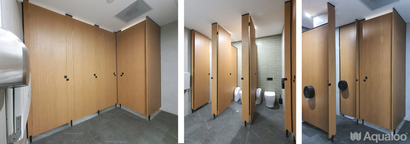 AQUALOO is Australia's Specialist in Commercial Toilet and Shower Partitions / Cubicles l Compact Laminate Lockers & Seating l Integrated Paneling System l Washroom Accessories