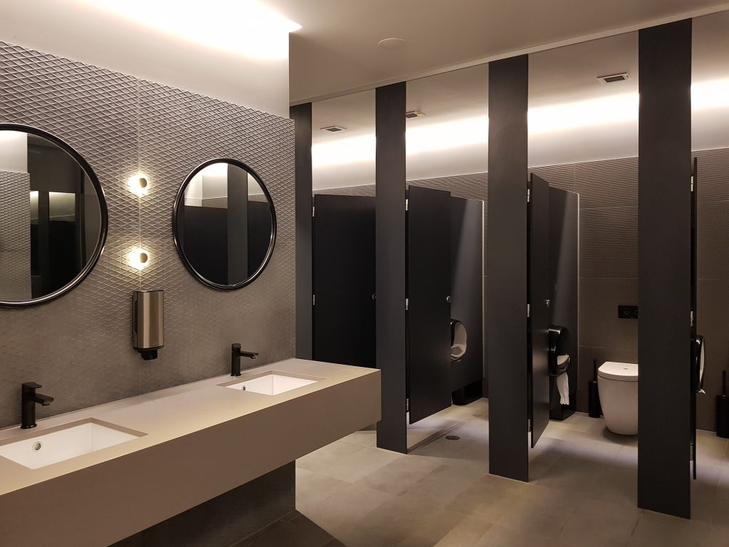 AQUALOO is Australia's Specialist in Commercial Toilet and Shower Partitions / Cubicles l Compact Laminate Lockers & Seating l Integrated Paneling System l Washroom Accessories