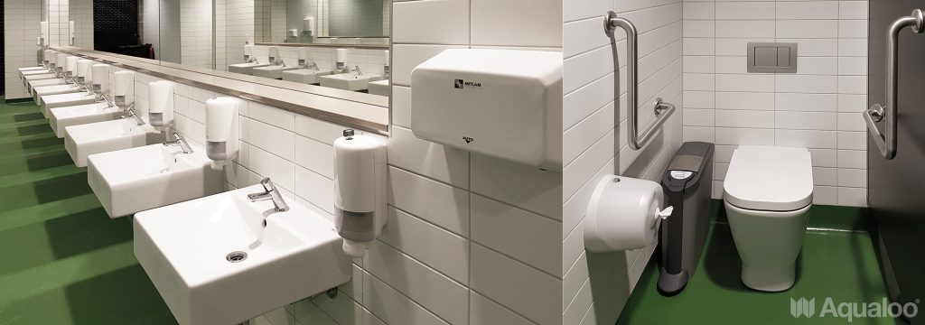 AQUALOO is Australia's Specialist in Commercial Toilet and Shower Partitions / Cubicles l Compact Laminate Lockers & Seating l Integrated Paneling System l Washroom Accessories