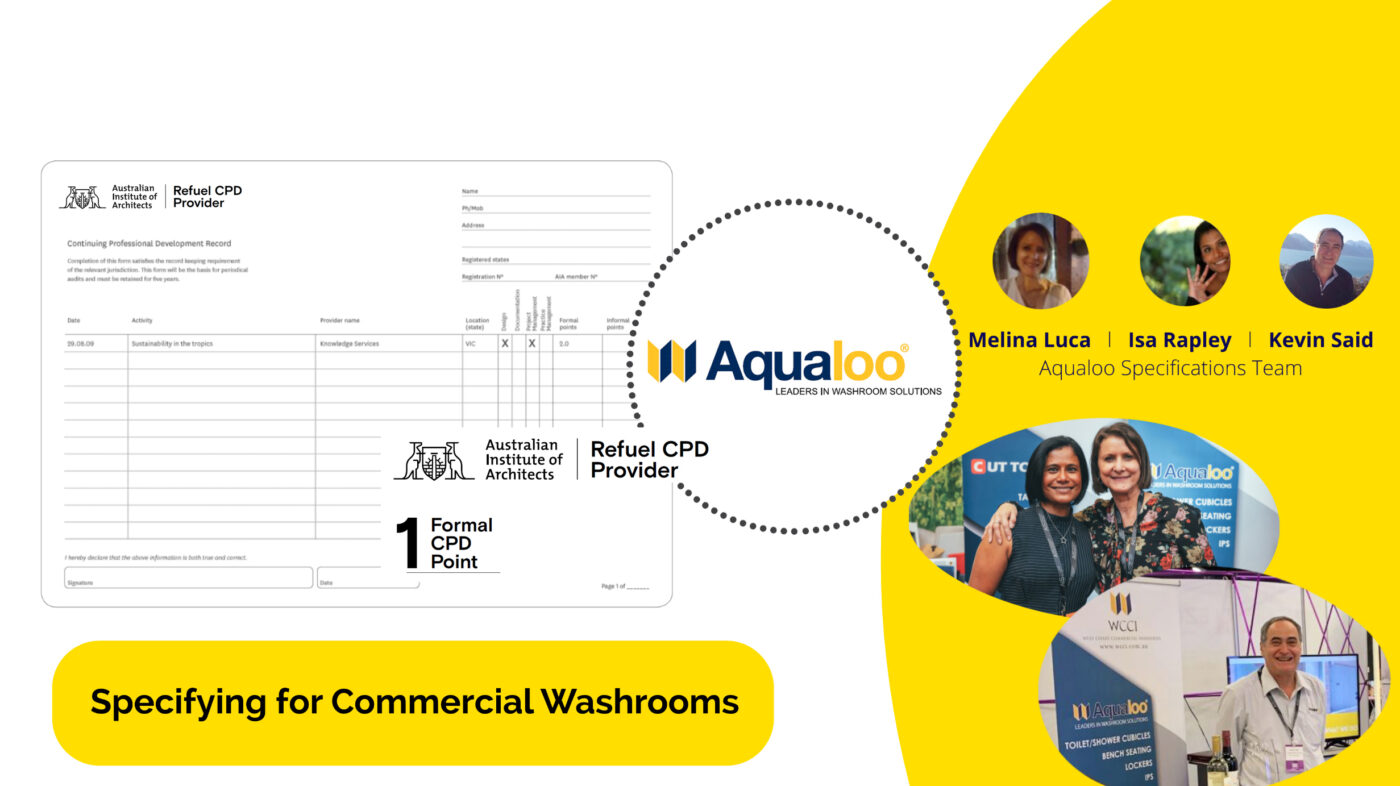 AQUALOO is Australia's Specialist in Commercial Toilet and Shower Partitions / Cubicles l Compact Laminate Lockers & Seating l Integrated Paneling System l Washroom Accessories